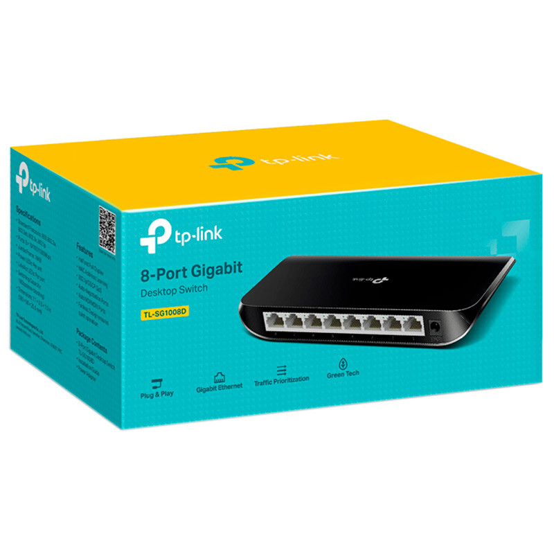 سوییچ TP-Link TL-SG1008D V10 8Port