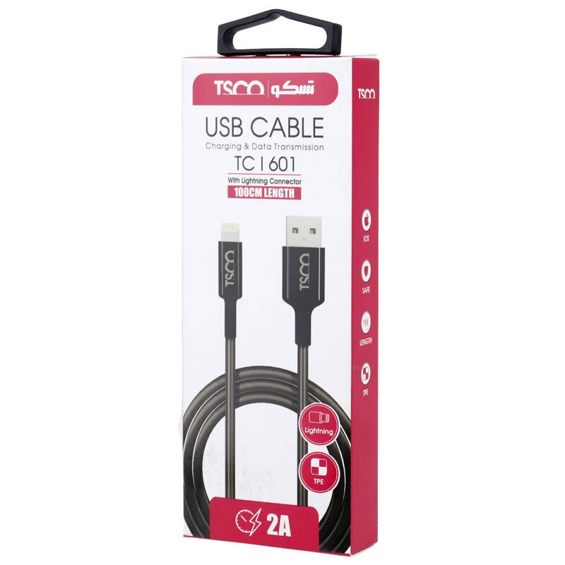 کابل آیفونی TSCO TCI601 2A 1m
