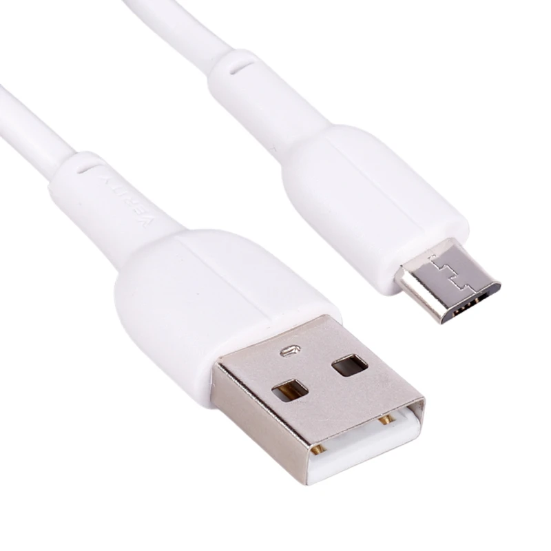 کابل میکرو یو اس بی فست شارژ وریتی CB3140W-A طول 1 متر