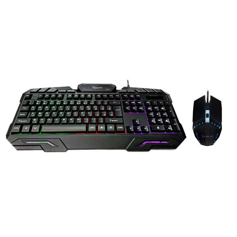 کیبورد و موس گیمینگ وریتی V-KB6126GCW