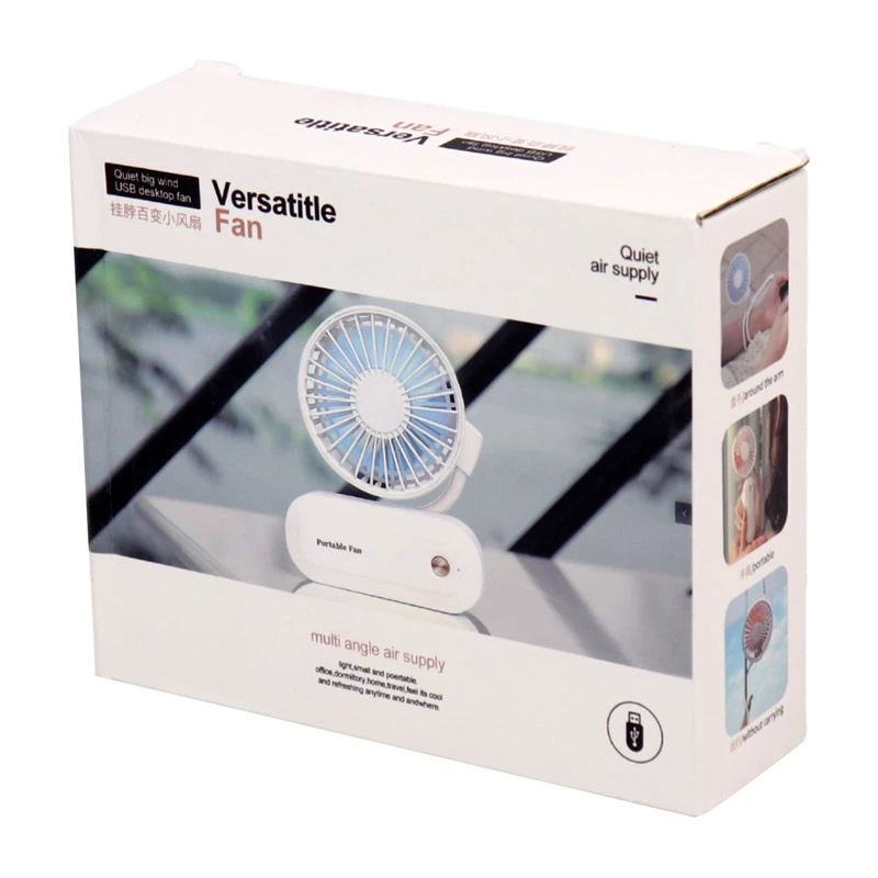 پنکه شارژی دورگردنی Versatitle F158