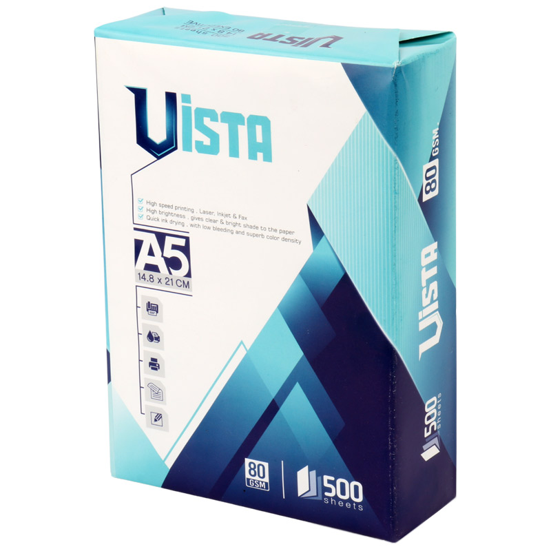 کاغذ Vista 80g A5 بسته 500 عددی