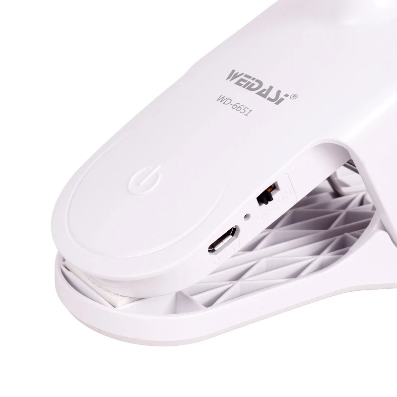 چراغ مطالعه شارژی ویداسی Weidasi WD-6651
