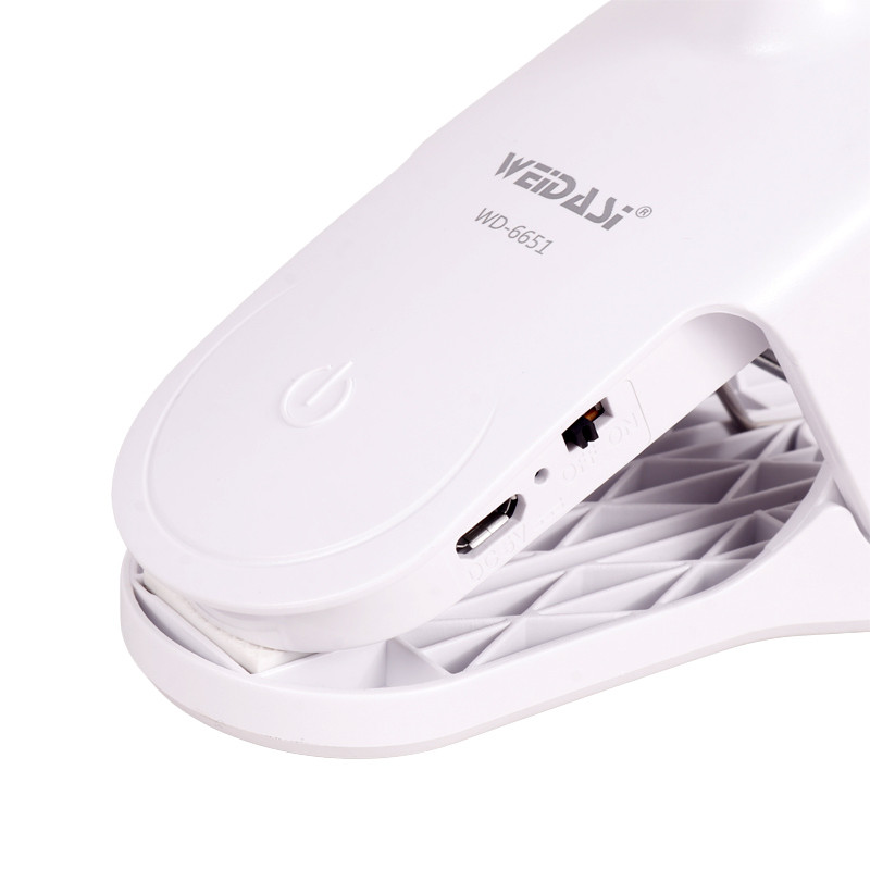 چراغ مطالعه شارژی ویداسی Weidasi WD-6651