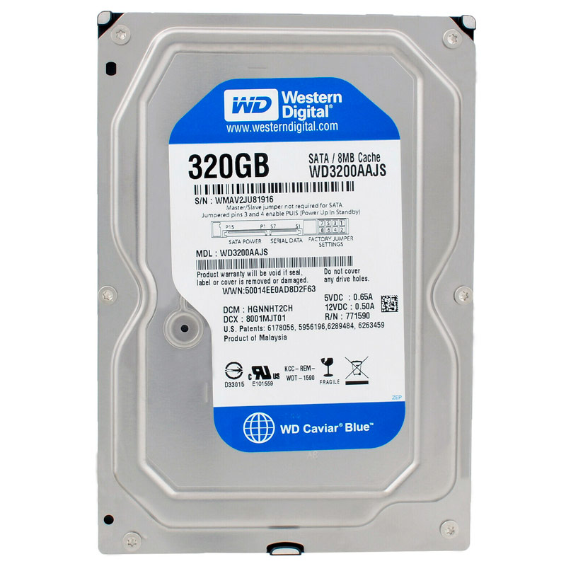 هارد اینترنال وسترن دیجیتال Western Digital Blue WD3200AAJS 320GB