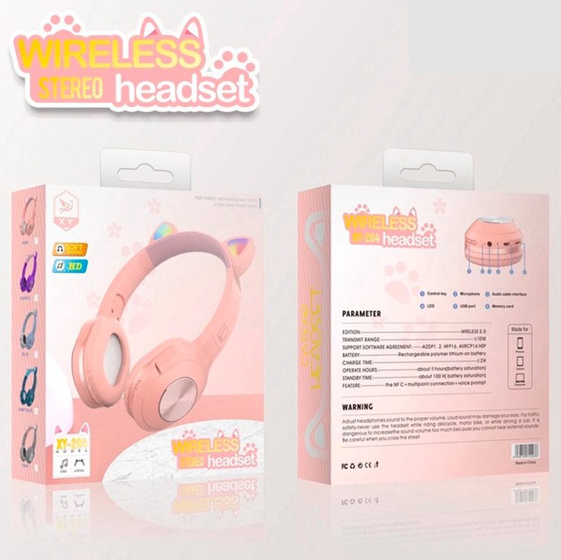 هدفون بلوتوثی XY-204