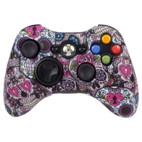 روکش دسته بازی Xbox 360 طرح اسکلت و گل