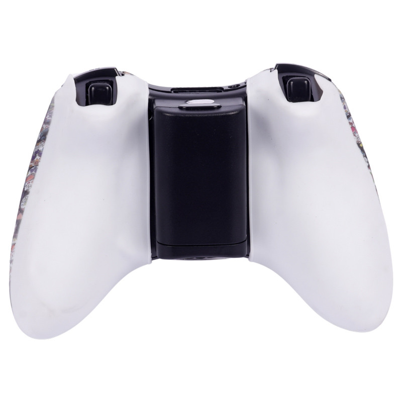 روکش دسته بازی Xbox 360 طرح اسکلت و گل ریز