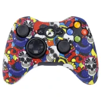 روکش دسته بازی Xbox 360 طرح اسکلت چشم گل