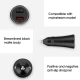 شارژر فندکی فست شارژ Xiaomi CC06ZM 3A 37W