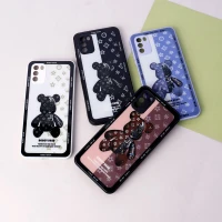 قاب پشت گلسی Robot Bear محافظ لنزدار Xiaomi Poco M3