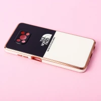 قاب دو رنگ سفید مشکی My Case محافظ لنزدار Xiaomi Poco X3