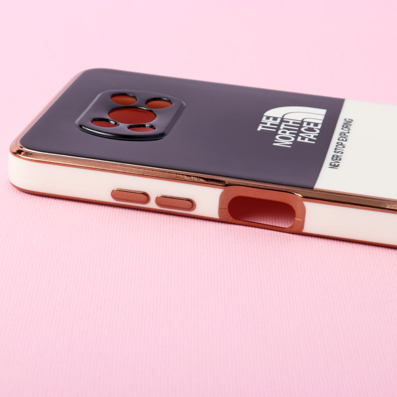قاب دو رنگ سفید مشکی My Case محافظ لنزدار Xiaomi Poco X3