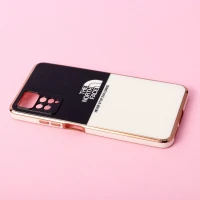 قاب دو رنگ سفید مشکی My Case محافظ لنزدار Xiaomi Redmi Note 11 Pro