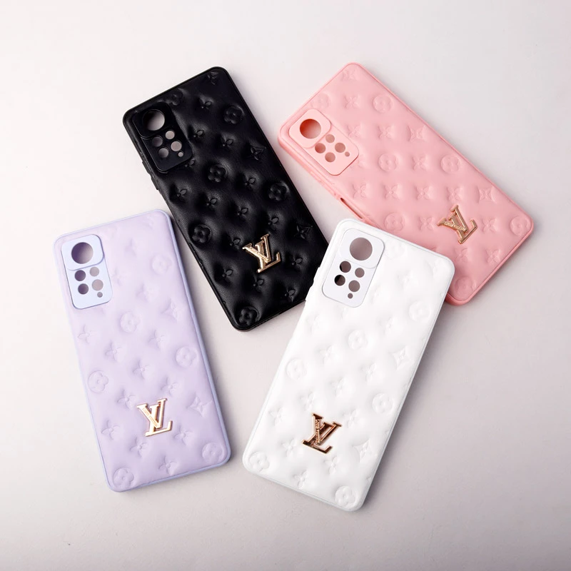 قاب پافر چرمی LV محافظ لنزدار Xiaomi Redmi Note 11 Pro