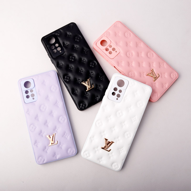 قاب پافر چرمی LV محافظ لنزدار Xiaomi Redmi Note 11 Pro