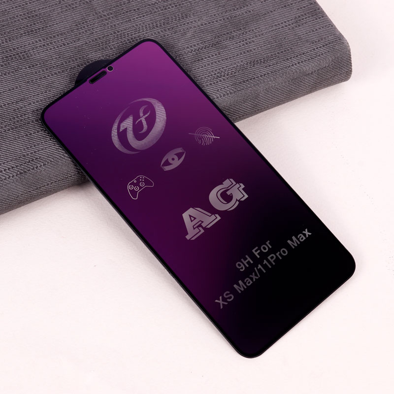 گلس تمام صفحه Purple مات iPhone 11 Pro Max