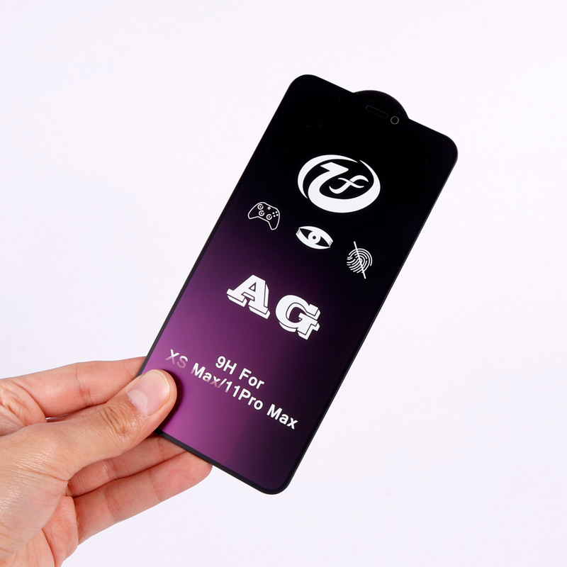 گلس تمام صفحه Purple مات iPhone 11 Pro Max