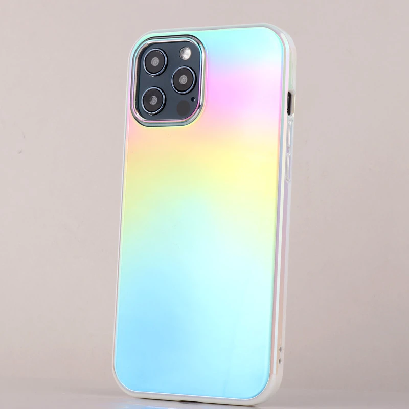 قاب ضد ضربه شفاف دور هولوگرامی iPhone 12 Pro Max