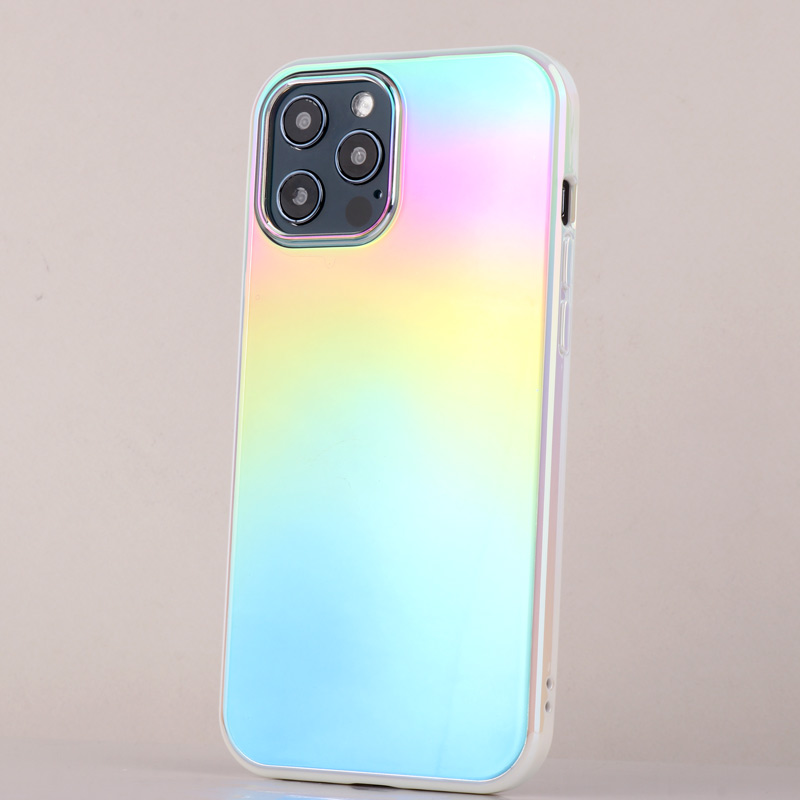 قاب ضد ضربه شفاف دور هولوگرامی iPhone 12 Pro Max