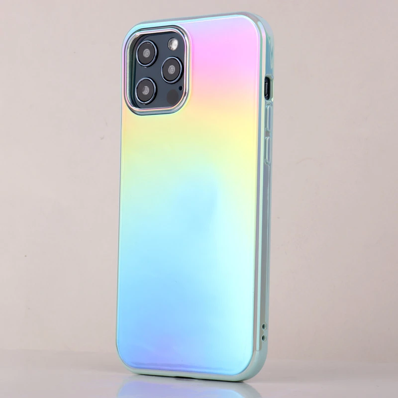 قاب ضد ضربه شفاف دور هولوگرامی iPhone 12 Pro Max