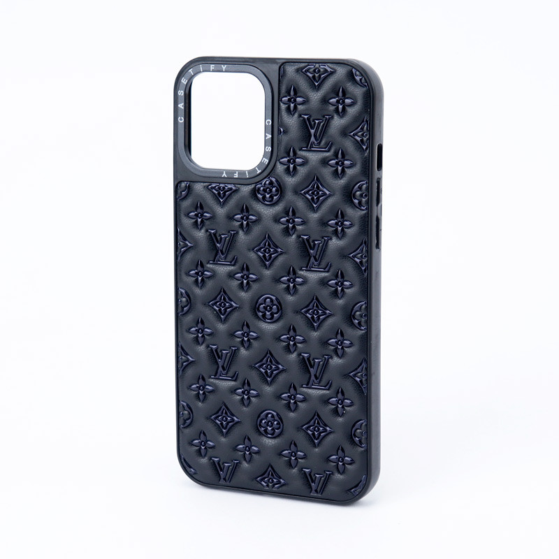 قاب چرمی Louis Vuitton Original آیفون iPhone 12 Pro Max مشکی