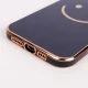 قاب براق My Case Smile محافظ لنزدار iPhone 12 Pro Max مشکی