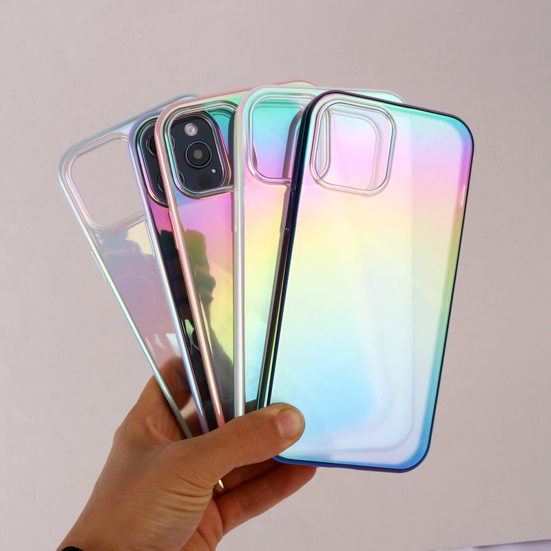 قاب ضد ضربه شفاف دور هولوگرامی iPhone 12 Pro Max