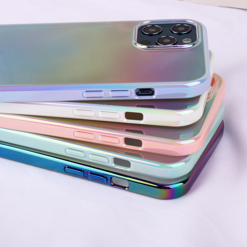 قاب ضد ضربه شفاف دور هولوگرامی iPhone 12 Pro Max