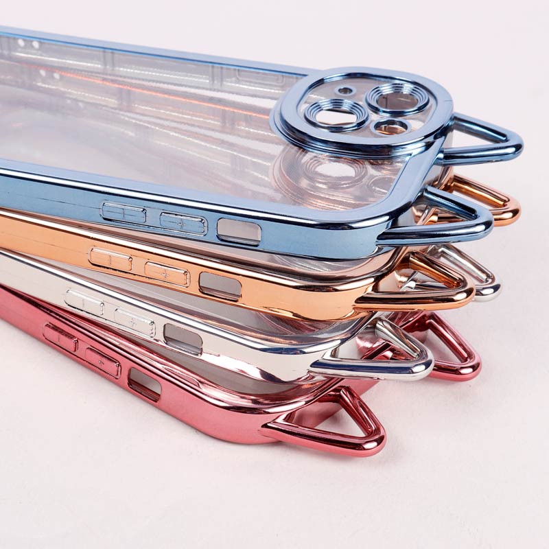 قاب پشت شفاف طرح خرگوش محافظ لنزدار iPhone 13