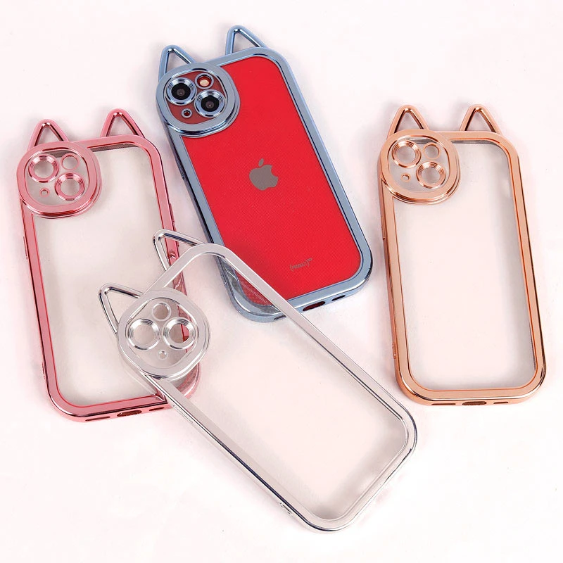 قاب پشت شفاف طرح خرگوش محافظ لنزدار iPhone 13