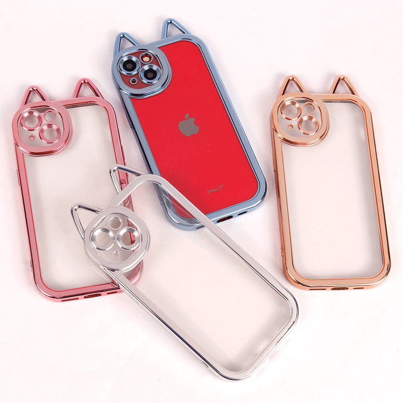قاب پشت شفاف طرح خرگوش محافظ لنزدار iPhone 13