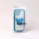 قاب ژله ای براق طرح Bearbrick محافظ لنزدار iPhone 13