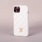 قاب پافر چرمی LV محافظ لنزدار iPhone 13