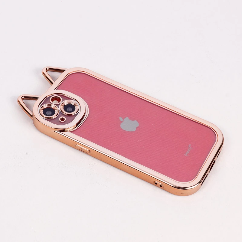 قاب پشت شفاف طرح خرگوش محافظ لنزدار iPhone 13