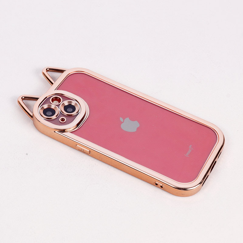 قاب پشت شفاف طرح خرگوش محافظ لنزدار iPhone 13