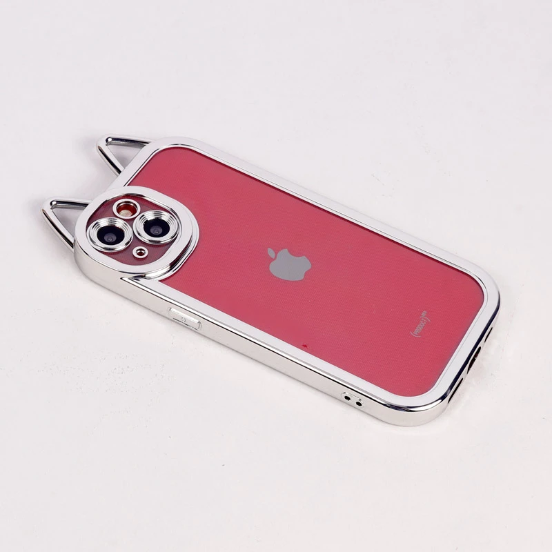 قاب پشت شفاف طرح خرگوش محافظ لنزدار iPhone 13