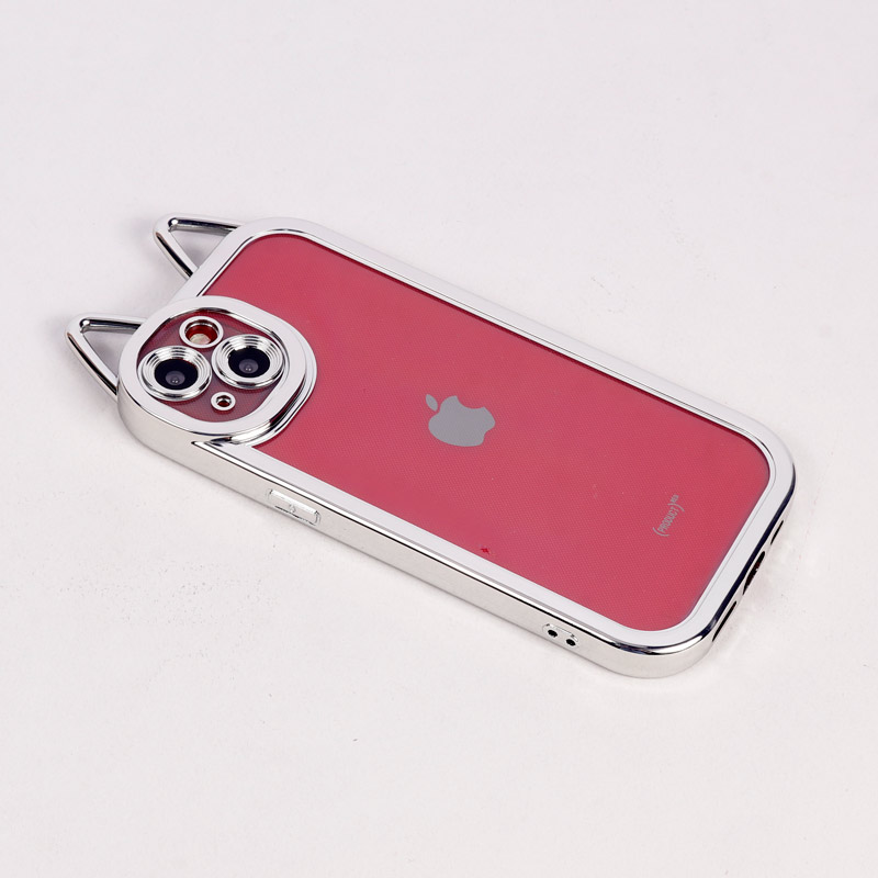 قاب پشت شفاف طرح خرگوش محافظ لنزدار iPhone 13