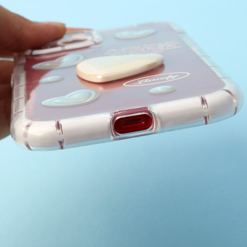 قاب قلبی هولوگرامی محافظ لنزدار iPhone 13