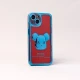قاب ژله ای براق طرح Bearbrick محافظ لنزدار iPhone 13