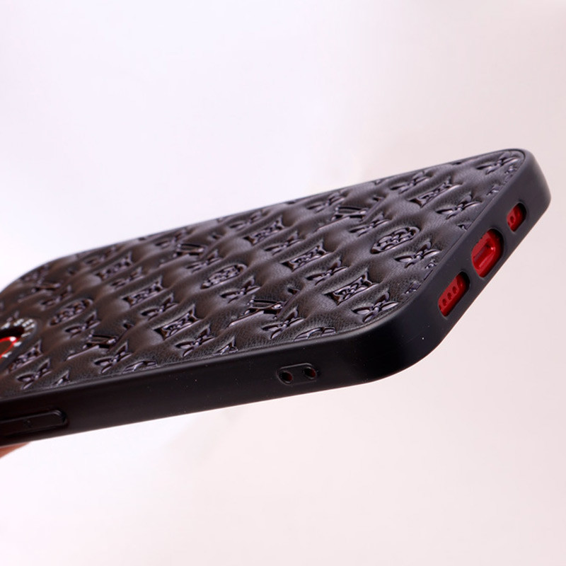 قاب چرمی Louis Vuitton Original آیفون iPhone 13 مشکی