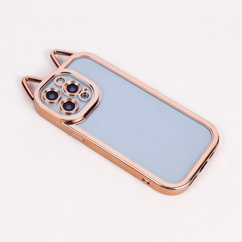 قاب پشت شفاف طرح خرگوش محافظ لنزدار iPhone 13 Pro