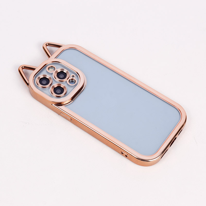 قاب پشت شفاف طرح خرگوش محافظ لنزدار iPhone 13 Pro