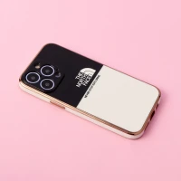قاب دو رنگ سفید مشکی My Case محافظ لنزدار iPhone 13 Pro