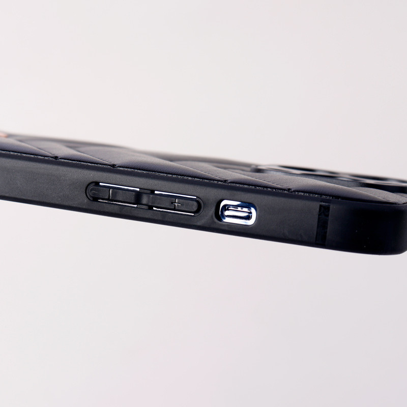قاب پافر چرمی محافظ لنزدار iPhone 13 Pro