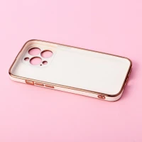 قاب دو رنگ سفید مشکی My Case محافظ لنزدار iPhone 13 Pro