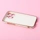 قاب دو رنگ سفید مشکی My Case محافظ لنزدار iPhone 13 Pro
