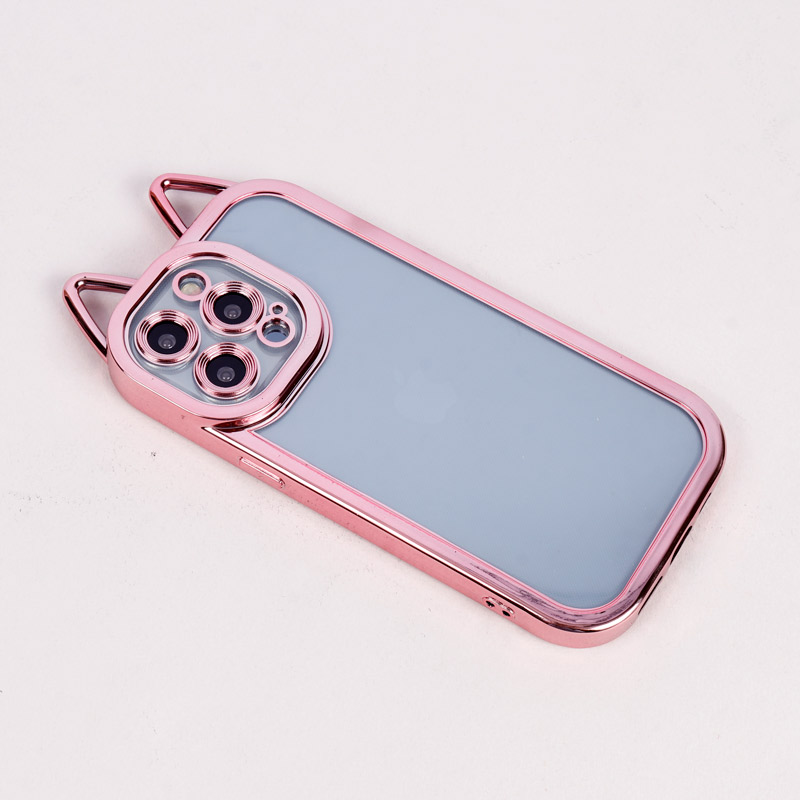 قاب پشت شفاف طرح خرگوش محافظ لنزدار iPhone 13 Pro