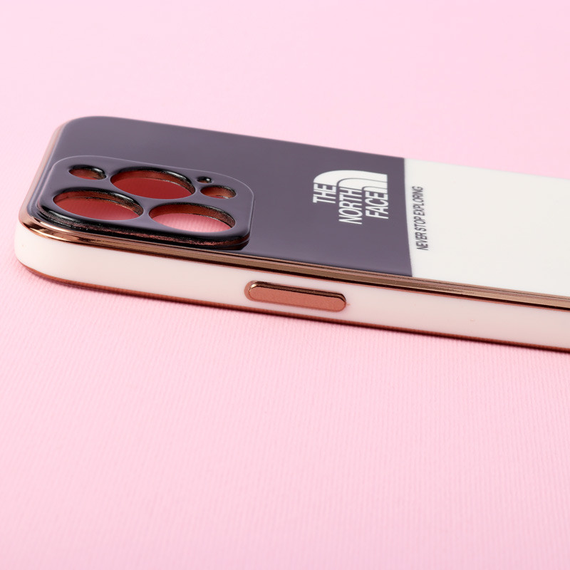 قاب دو رنگ سفید مشکی My Case محافظ لنزدار iPhone 13 Pro