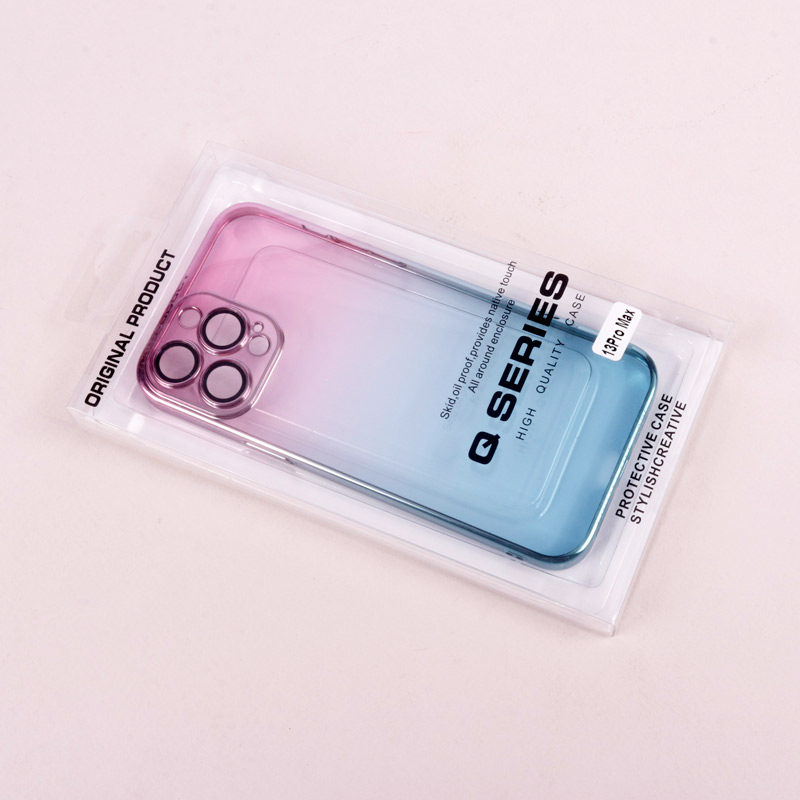 قاب اورجینال Q.Series دو رنگ محافظ لنزدار iPhone 13 Pro Max